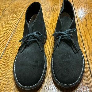 Clarks Black Chukka Boots